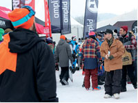 Snow Avant- Première fixations et bottes 2014-2015
