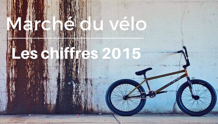 le marché du vélo - les chiffres de 2015